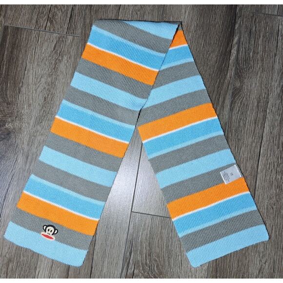 Paul Frank Julius Monkey Scarf kids Size 4-16 38 Inches Long‎ Viscose - Picture 1 of 5